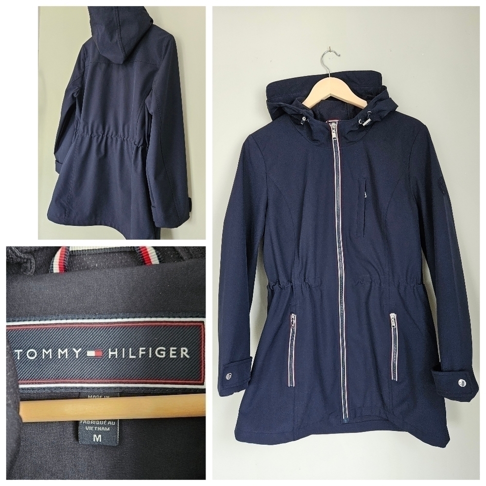 Tommy Hilfiger Marine Waterproof coat , Medium  Size